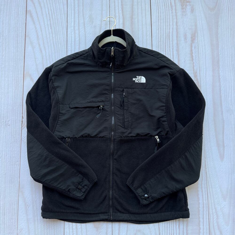 The North Face Denali Mens Size XL Full Zip Polartec Fleece Jacket Black